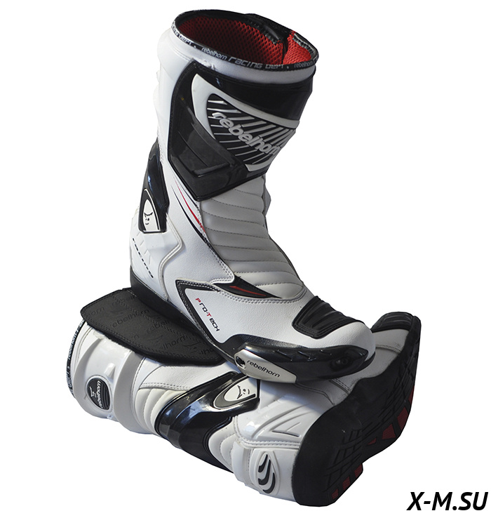 Мотоботы REBELHORN LAP white/ black Мотоботы REBELHORN LAP white/ black