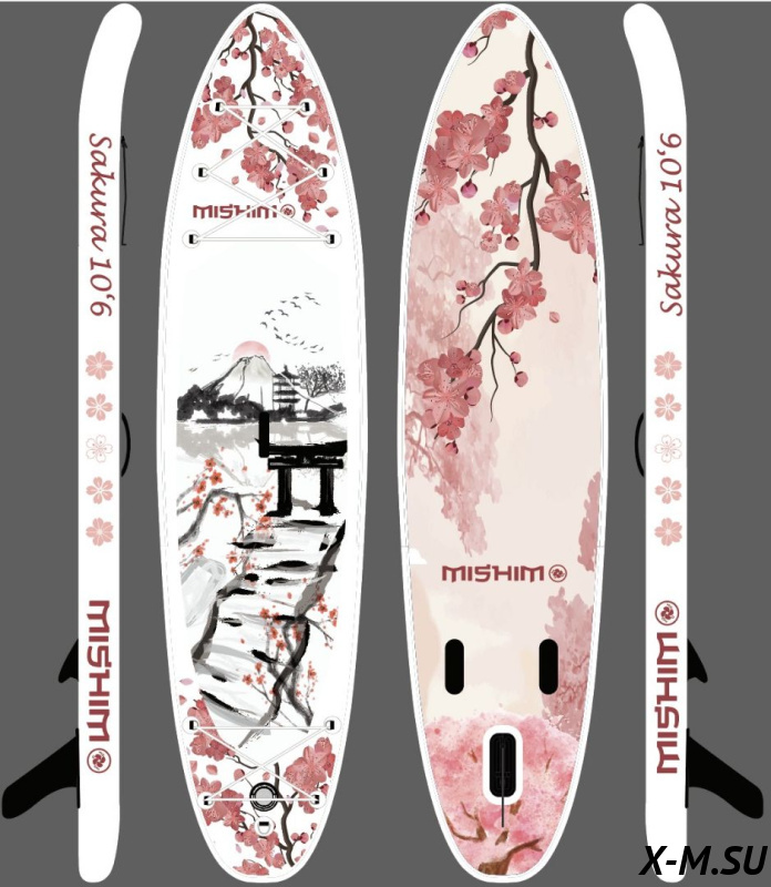 SUP (САП) Доска MISHIMO SAKURA 10.6’ (325см) SUP (САП) Доска MISHIMO SAKURA 10.6’ (325см)