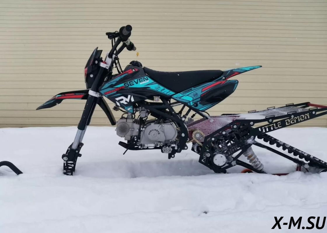 Little demon гусеница на питбайк от YmasTracks