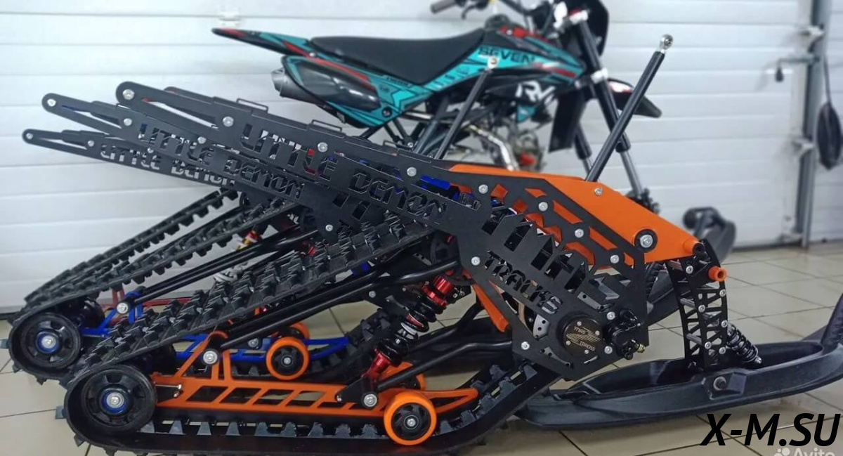 Little demon гусеница на питбайк от YmasTracks